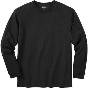 Duluth Trading Co Longtail Men's Black Long Sleeve T-Shirt 2XL NEW